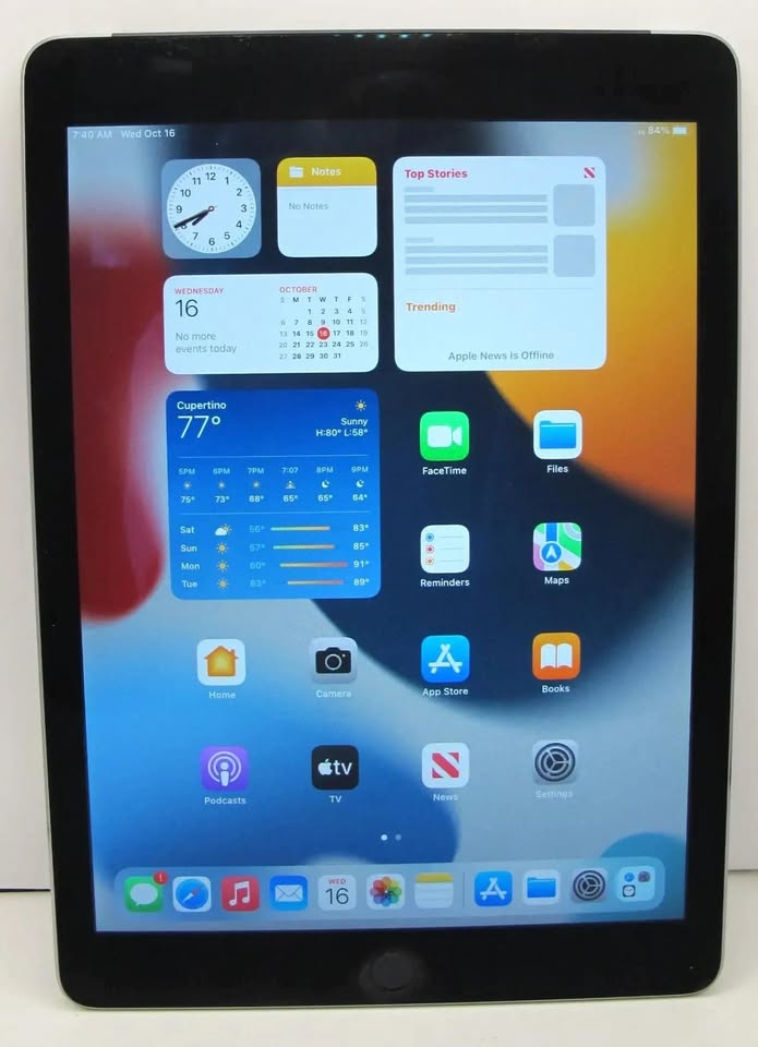 Apple Ipad Air 2nd Gen A1567 9.7" 128gb Wi-fi + Cellular Mh312ll/a - Good 1 Apple Ipad Air 2nd Gen A1567 9.7" 128gb Wi-fi + Cellular Mh312ll/a - Good