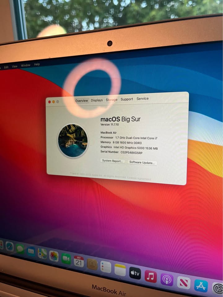 Refurbished Apple Laptop MacBook Air 2017 i7 5 Refurbished Apple Laptop MacBook Air 2017 i7