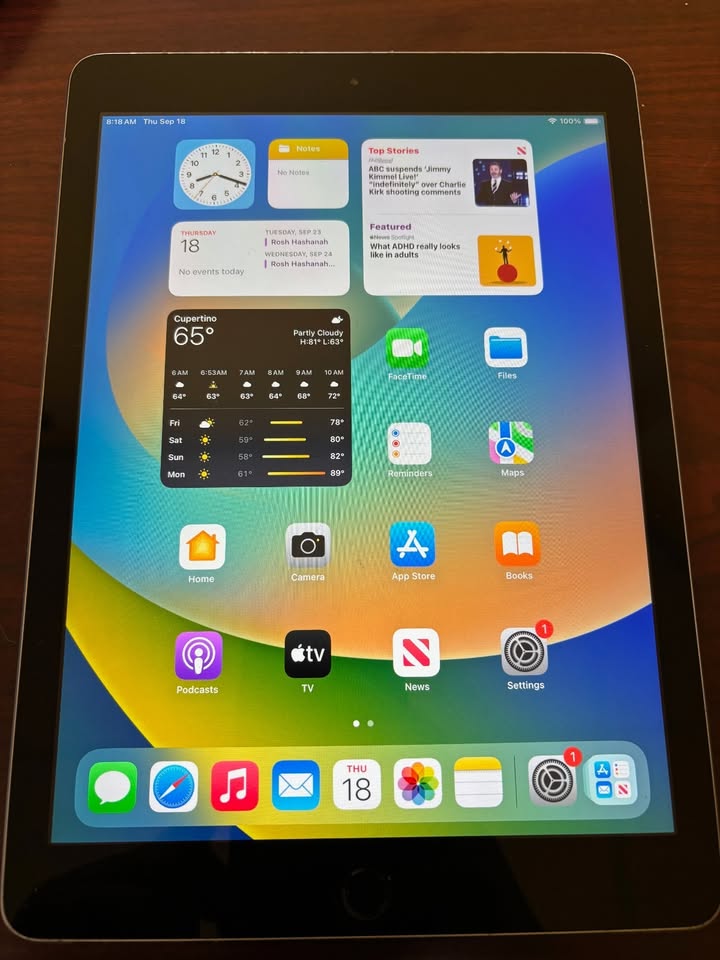 Apple Ipad 6th | 9.7" | 32gb | Wi-fi | Space Gray Mr7f2ll/a 1 Apple Ipad 6th | 9.7" | 32gb | Wi-fi | Space Gray Mr7f2ll/a