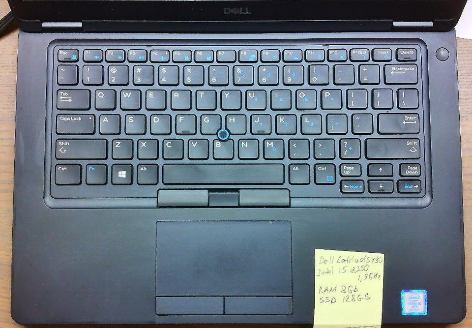 Dell Latitude 5490 14" i5-8350u 1.7/1.9 GHz RAM 8Gb SSD 128Gb W11Pro Charger 4 Dell Latitude 5490 14" i5-8350u 1.7/1.9 GHz RAM 8Gb SSD 128Gb W11Pro Charger