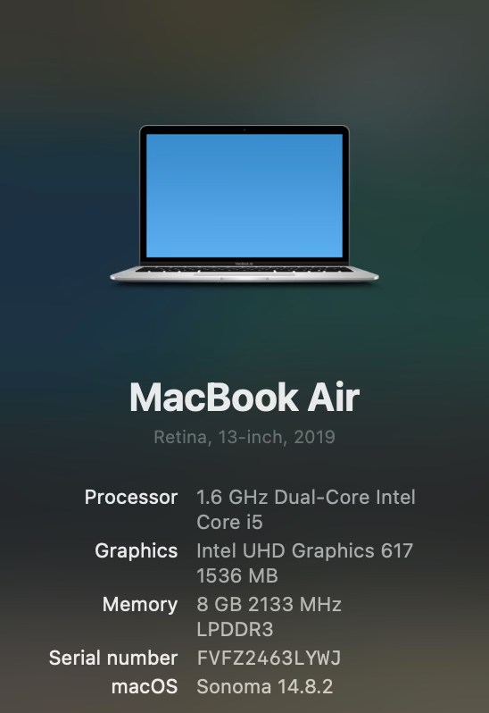 MacBook Air NEW BATTERY!