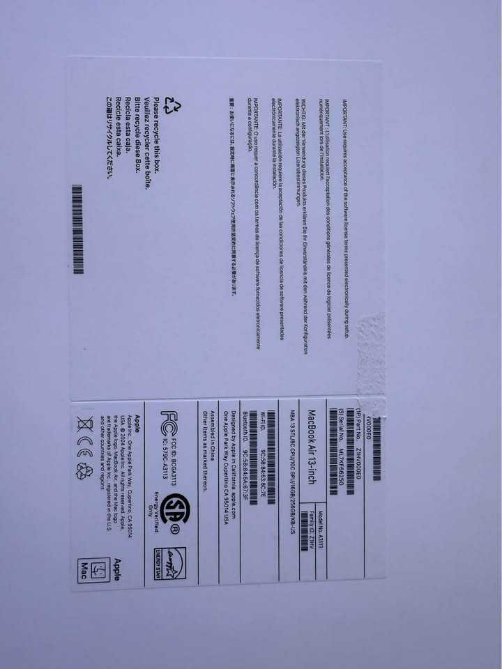 Apple - MacBook Air 13-inch Laptop - Apple M3 chip (2024) 4 Apple - MacBook Air 13-inch Laptop - Apple M3 chip (2024)