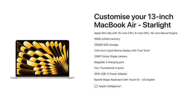 [Brand New] Latest Macbook Air M4 13