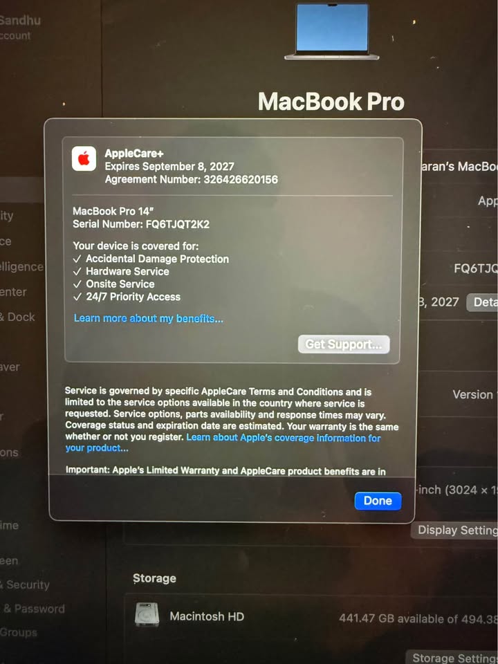 Macbook M3 pro 14.2” 1 Macbook M3 pro 14.2”