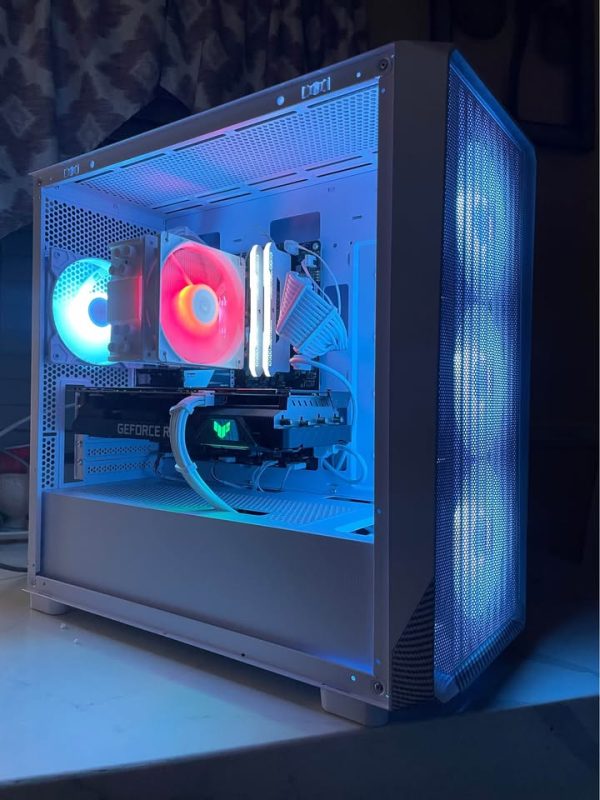 White Gaming PC ⚪️ - CPU Ryzen 3600 - GPU 3060Ti - RAM 16GB - 1TB SSD