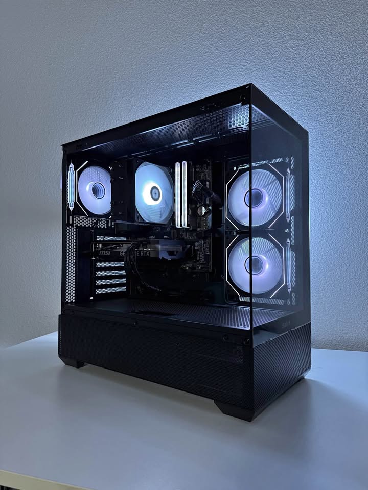 Black Gaming PC | Ryzen 5500 | RTX 4060 | 16GB DDR4 | 1TB SSD 1 Black Gaming PC | Ryzen 5500 | RTX 4060 | 16GB DDR4 | 1TB SSD