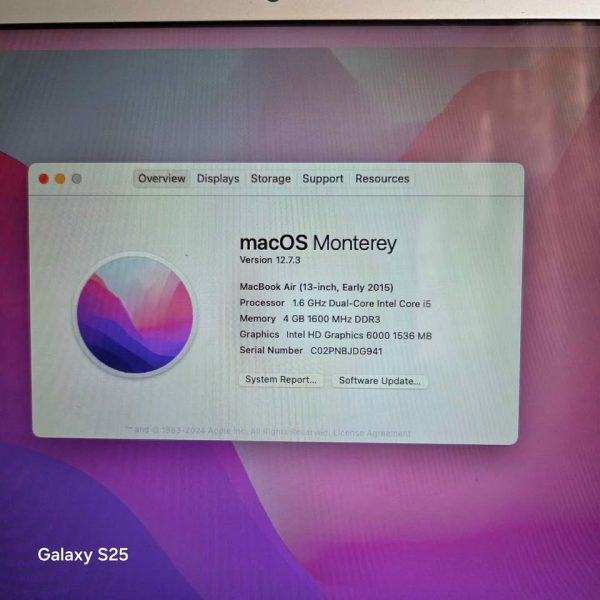 Macbook Air 13" 2015