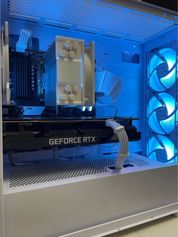 White Gaming PC ⚪️ - CPU Ryzen 3600 - GPU 3060Ti - RAM 16GB - 1TB SSD