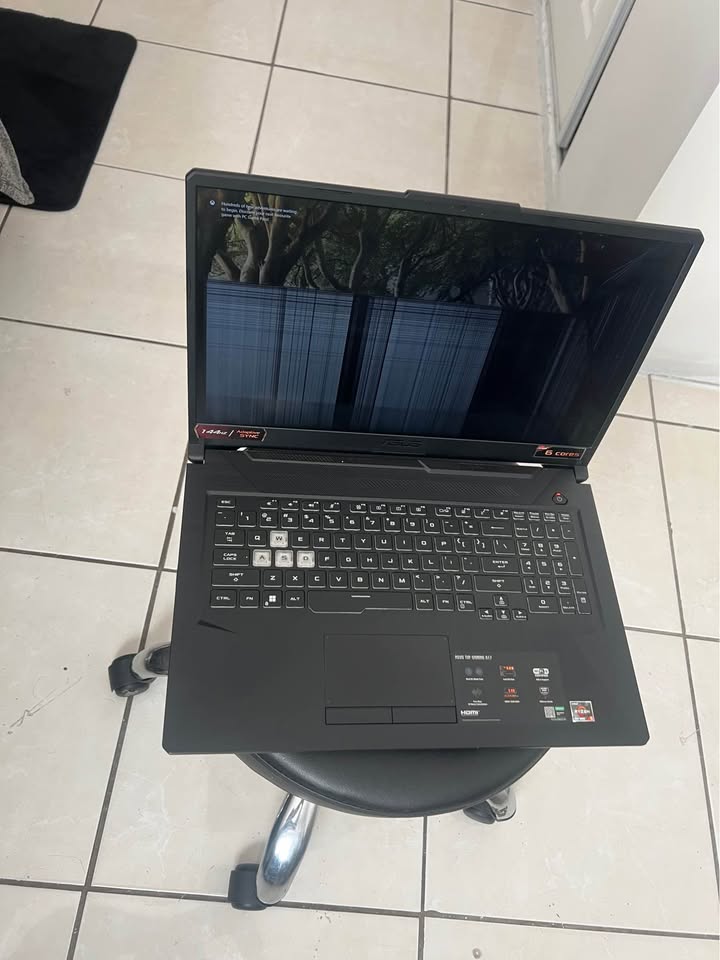 ASUS A17 Gaming Laptop 16GB ram upgrade (broken screen) + 15in Portable Monitor RYZEN 5 4600/GTX1650 4 ASUS A17 Gaming Laptop 16GB ram upgrade (broken screen) + 15in Portable Monitor RYZEN 5 4600/GTX1650