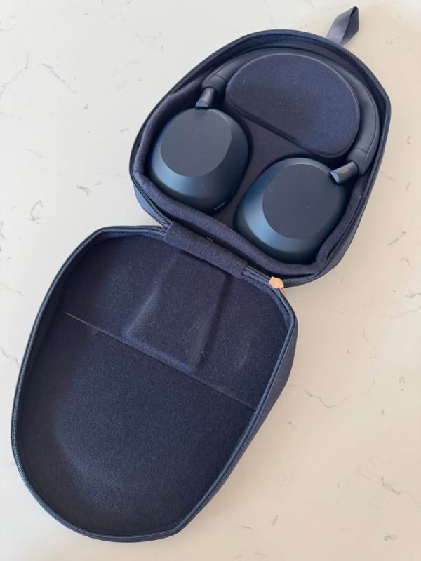 Sony WH-1000XM5 Premium Noise Canceling Headphones, Midnight Blue