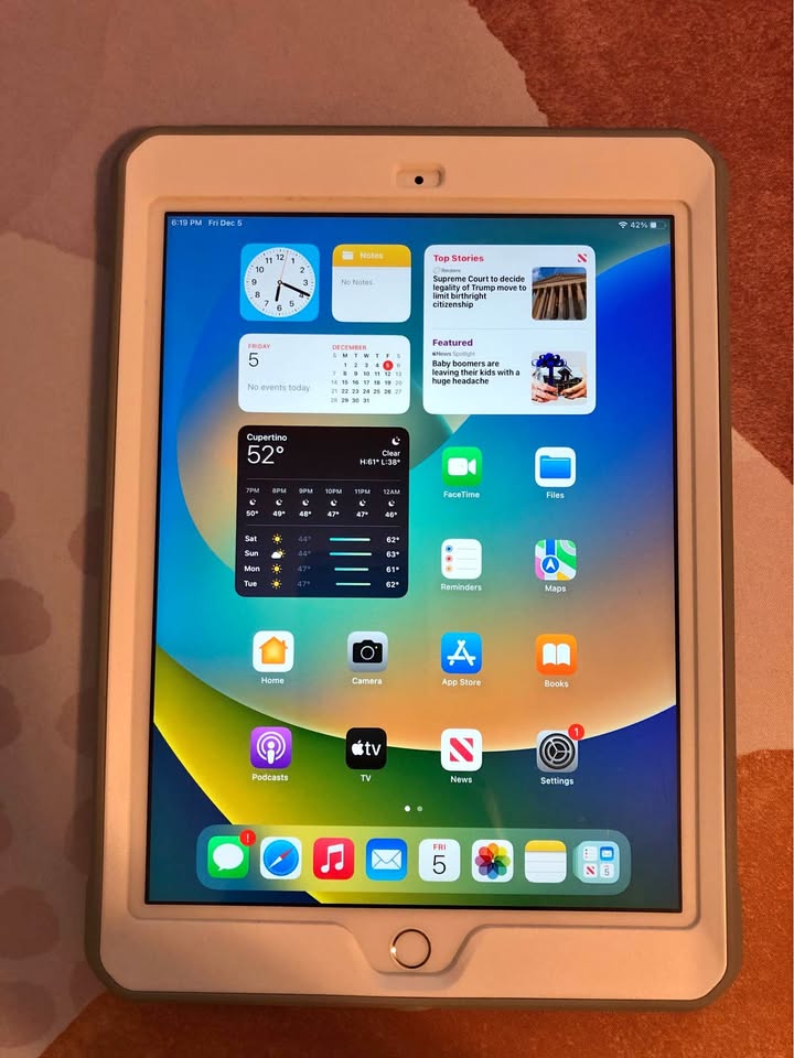 iPad 5th Gen 32GB White/Sliver 2 iPad 5th Gen 32GB White/Sliver