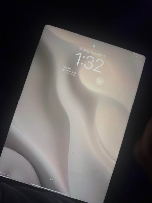 Pink apple iPad 10th gen