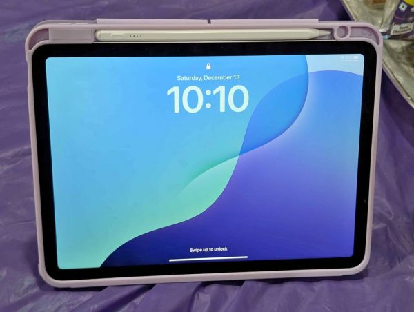 iPad air m2 - brand new with pencil and 2 case-