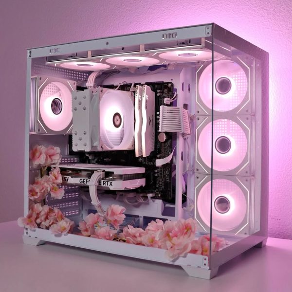 WHITE/PINK GAMING PC | R5 5500 | RTX 4060