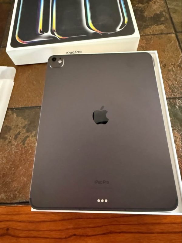 Apple 13 inch iPad Pro M4 chip Built for Apple Intelligence Wi-Fi + Cellular 256GB - Like New
