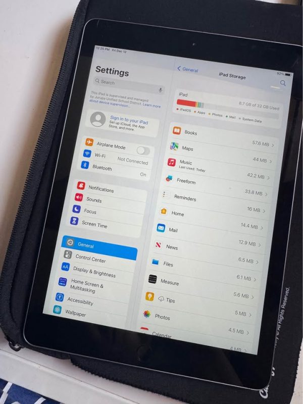 iPad 5th gen 32gb wifi