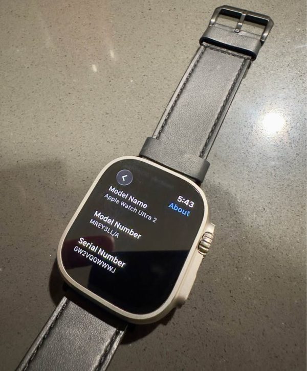 Apple Watch Ultra 2 49mm titanium