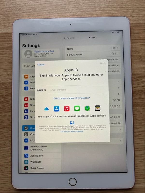 iPad 6th 2018 WiFi