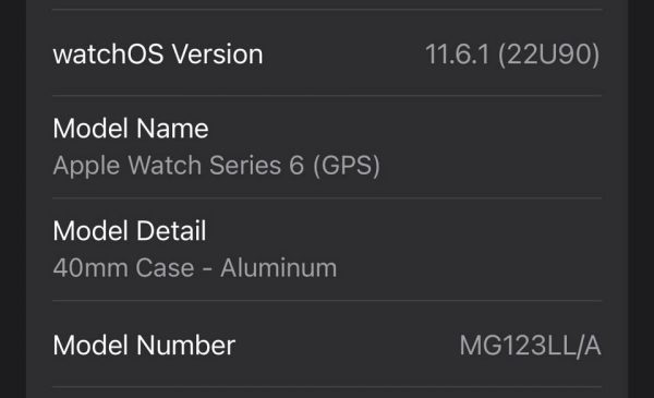 Apple Watch Series 6 - 40mm (Gold)