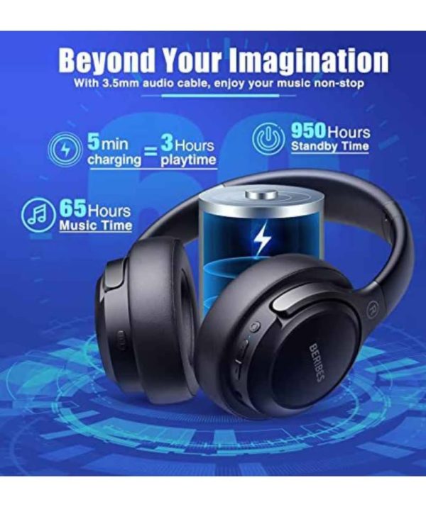 Beribes Headphones