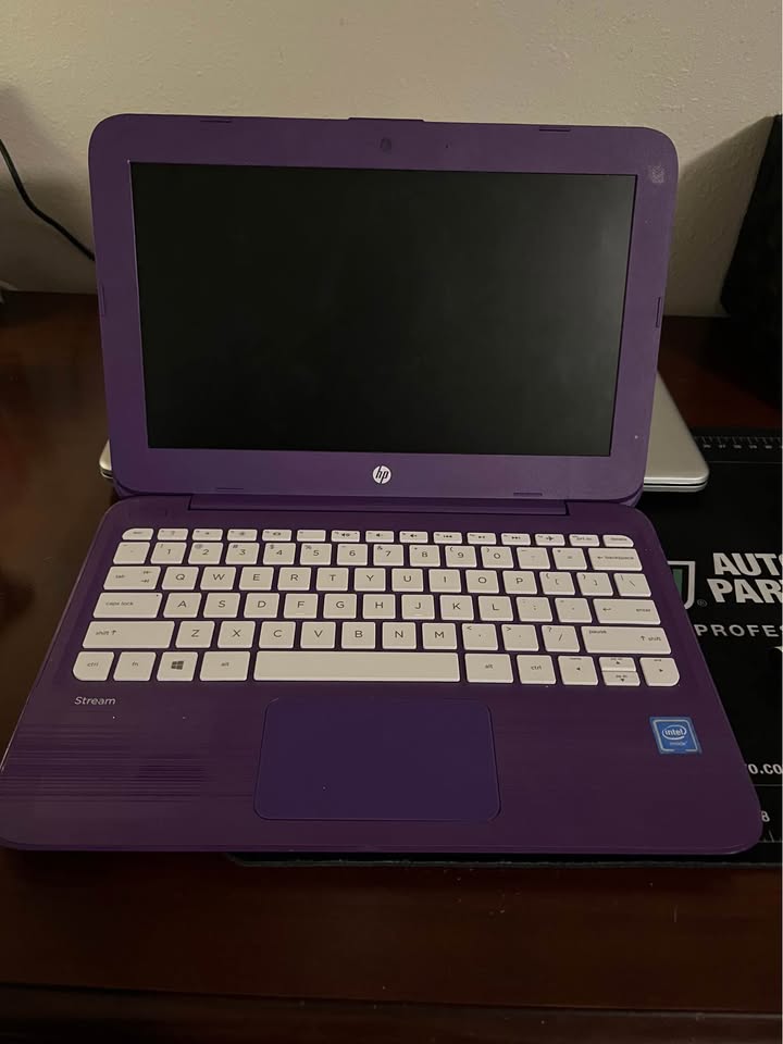 Purple HP 11 Laptop 1 Purple HP 11 Laptop