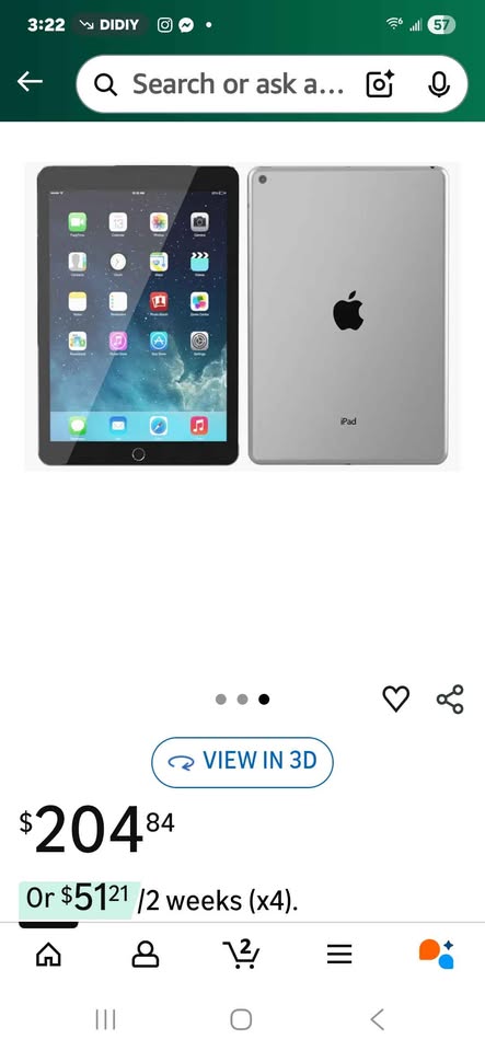 Apple iPad Air 2 16gb with case and pillow pad 4 Apple iPad Air 2 16gb with case and pillow pad