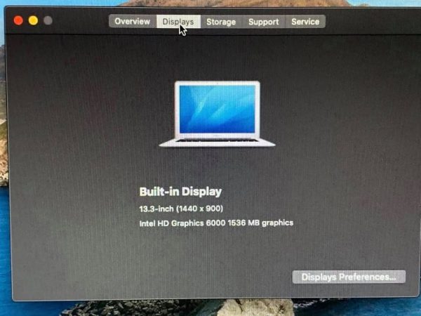 Apple* 13" MacBook Air Laptop Dual-Core. incl. cord, box, keyboard cover & hardshell case