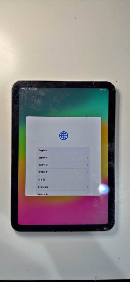 iPad mini 6th gen - Cracked