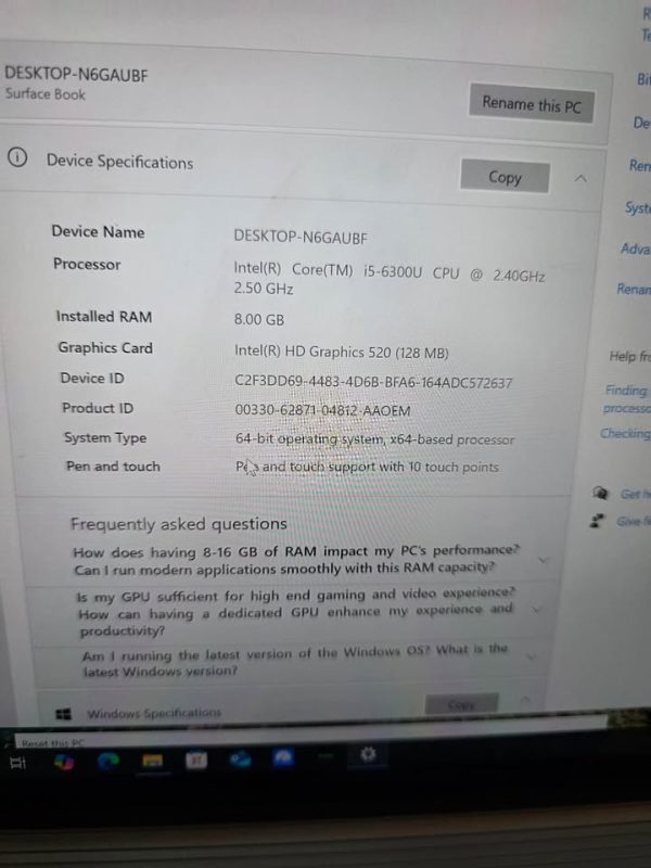 Microsoft surface book