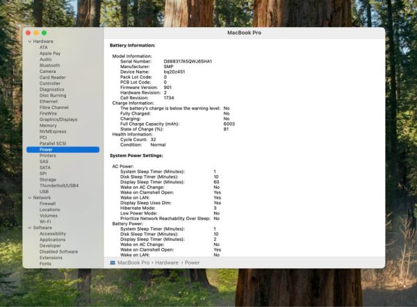 Macbook Pro 15” 2018, 32GB RAM, 512GB SSD, 2.6Ghz 6-Core i7 Processor, Radeon 560 4GB Graphics