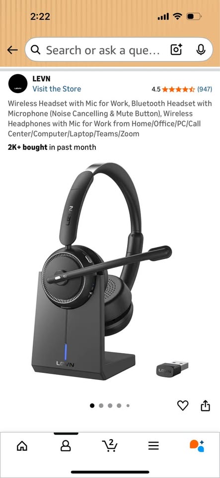 Levn Wireless Headphones