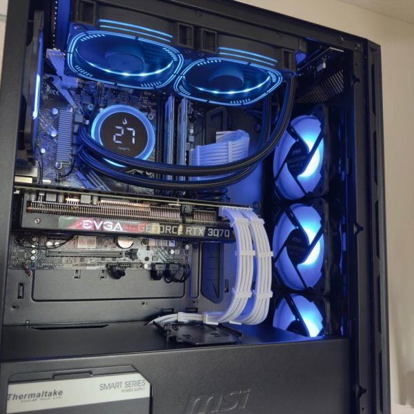 Gaming PC / Intel i7 4.70GHz Turbo / NVIDIA RTX 3070 / 32 GB Ram / SSD - HDD / AIO RGB / MSI