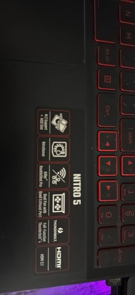 Acer nitro 5 gaming laptop