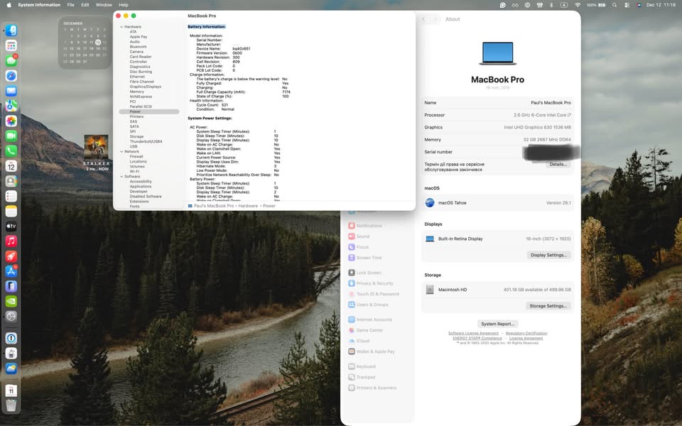 MacBook Pro 16” (2019) — i7 / 32GB RAM / 512GB SSD / AMD 5300M 8 MacBook Pro 16” (2019) — i7 / 32GB RAM / 512GB SSD / AMD 5300M
