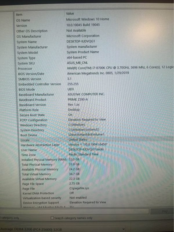 Gaming setup for sale