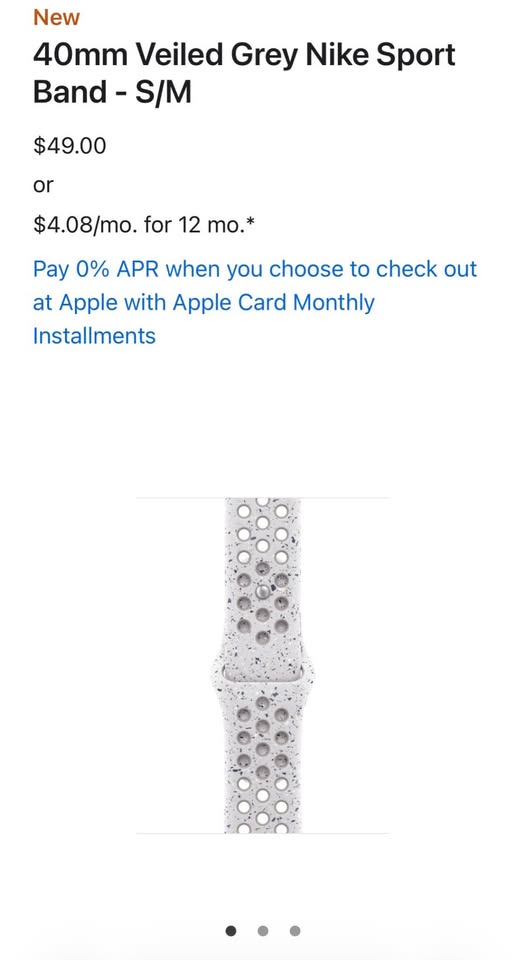 Apple Watch SE 40mm with Nike Sports Band 9 Apple Watch SE 40mm with Nike Sports Band