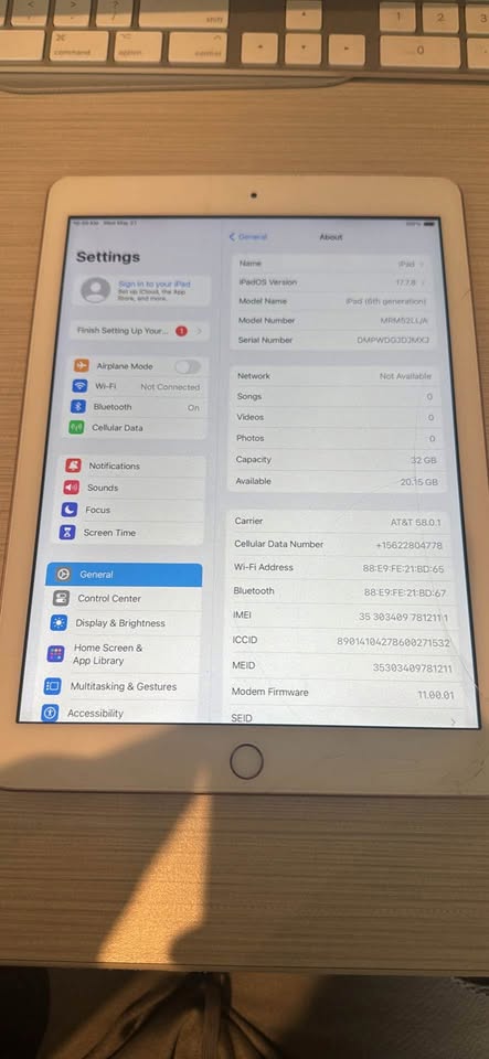 iPad (Cellular) 5 iPad (Cellular)