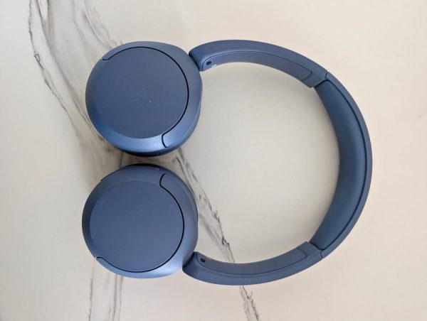Sony WH-CH520/L Wireless Bluetooth Headphones, On-Ear Model - Matte Blue