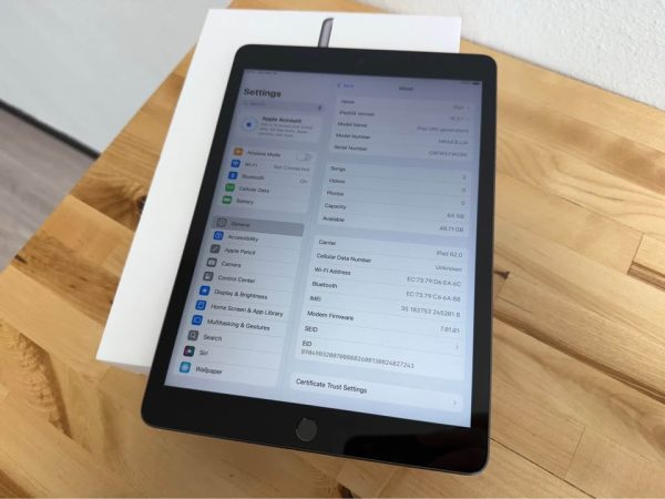 Apple iPad 9th Gen / WiFi+Cellular model